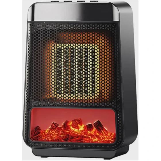 هیتر سرامیکی رومیزی با طرح شومینه سه بعدی (Flame Heater)