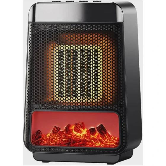 هیتر سرامیکی رومیزی با طرح شومینه سه بعدی (Flame Heater)